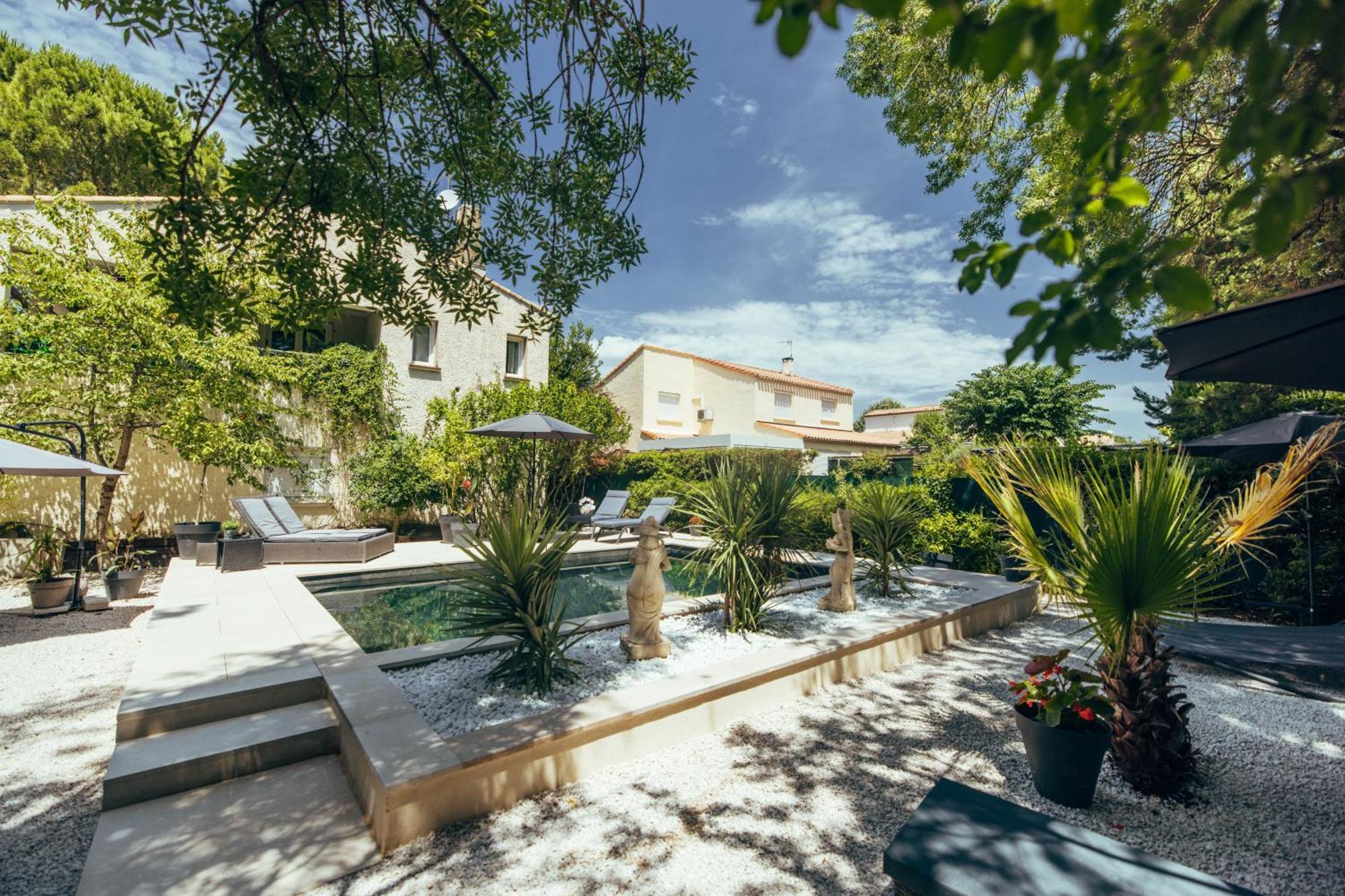 Suite And Spa La Perla Bianca Grabels ภายนอก รูปภาพ